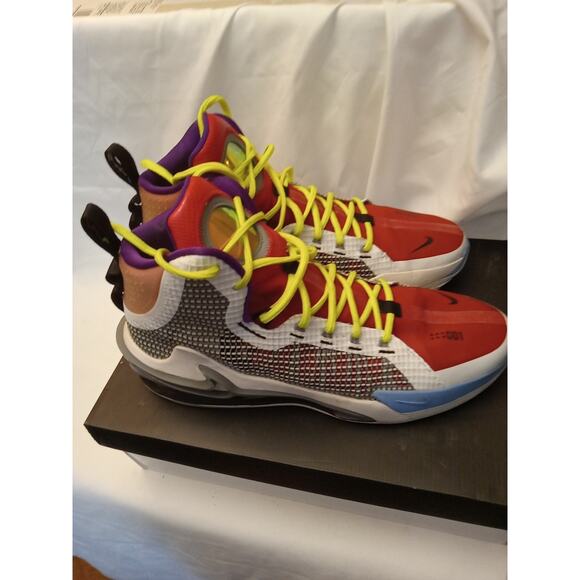 Nike Men's Size 14 Air Zoom GT Jump Multicolor Basketball Sneaker CZ9907-100 - Picture 3 of 9